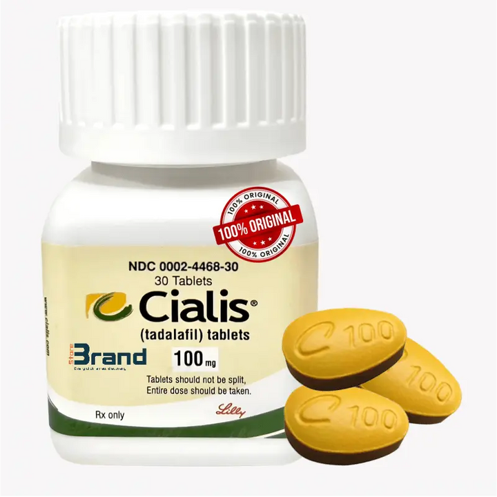 Cialis Tadalafil 100mg – 30 Tablets